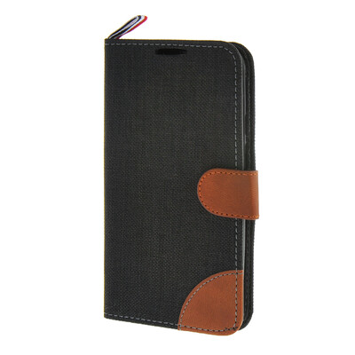 

MOONCASE Moto X+1 , Leather Wallet Flip Card Holder Pouch Stand Back ЧЕХОЛ ДЛЯ Motorola Moto X+1 Black