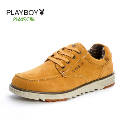 

PLAYBOY brand LeatherFashionable casualSneakerMens shoes