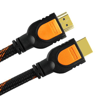 

Haile HY-51H-5M позолоченная версия HDMI цифровой линии высокой четкости 1.4 версия / 3D-ТВ-кабель / видеокабель высокого разрешения 4K 5 метров