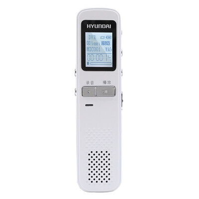 

Hyundai HYUNDAI recording pen 16G professional miniature remote noise reduction charging HD learning conference HYM-2058 white