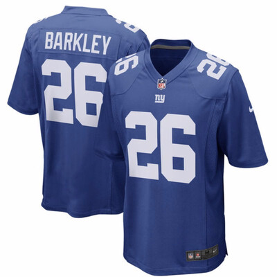 

Mens Saquon Barkley Royal 2018 Draft First Round Pick Game Jersey