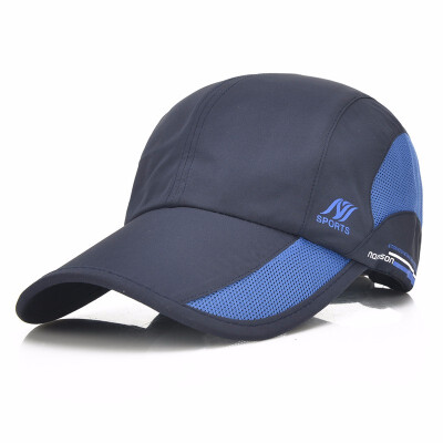 

New men&39s quick-drying baseball cap outdoor sun protection visor female sports leisure waterproof mesh cap