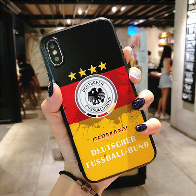 

Portugal Team Badge Phone Cases for Iphone World Cup Brazil Germany Spain Argentina England Iphone Cases