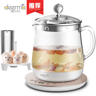 

Deerma Health Pot Glass Jingdong Self-operated Mini Tea Pot Health Teapot Health Pot Kettle Warmer 15L YS803