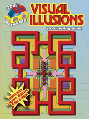 

3-D Coloring Book-Visual Illusions Dover 3-D Coloring Book