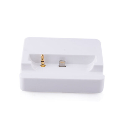 

Portable Dock w Dock Connector&35mm Earphone Jack for iPhone 6 - White