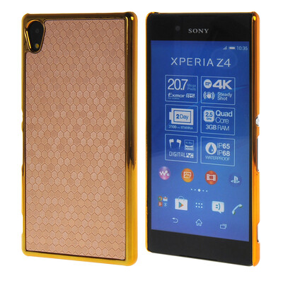 

MOONCASE Flash Flake Skin золото Chrome Hard Back чехол для Cover Sony Xperia Z4 золото