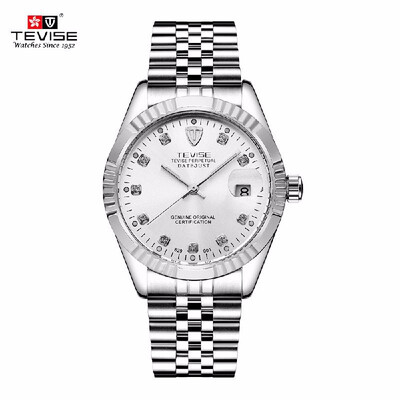 

TEVISE Men Brand Watch Fashion Luxury Wristwatch Waterproof Semi-automatic Mechanical Watch Luminous Sport Casual Watches
