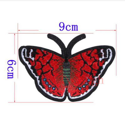 

1Pcs New Cartoon Patches Iron On Embroidered Patch Flower Applique Sewing Fabric Repair Clothes Patches Stickers DIY Accessories