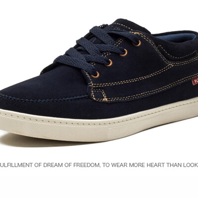 

PLAYBOY brand,New in 2015,Fashional leisure and Korean style,Suede,Schoolboy,Men's shoes