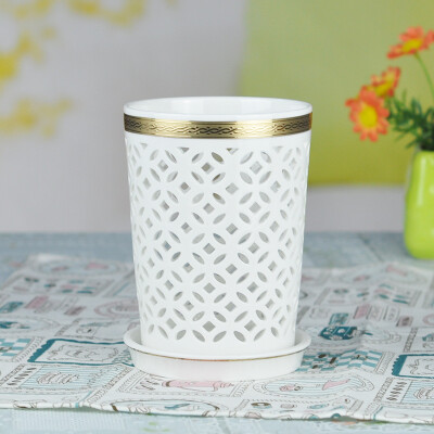 

Jingdong Supermarket] Ya Cheng Tak arst Dana carved storage tube (large) ceramic chopsticks chopsticks chopsticks cage