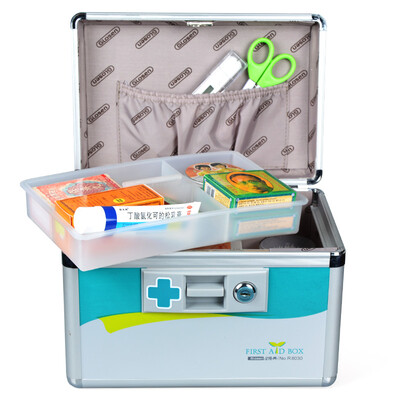 

Longxing (Glosen) R8033 алюминиевая аптечке 16 дюймов портативный ящик для хранения дома здоровья