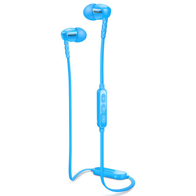 

Philips (PHILIPS) беспроводной Bluetooth гарнитуры движение уха SHB5850 (синий)