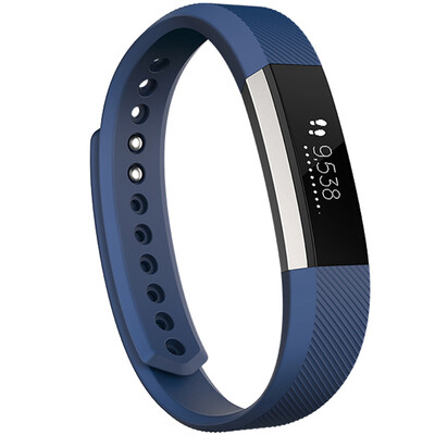 

Fitbit Alta Smart Fitness Bracelet Auto Sleep Record Caller ID Sports Bluetooth Watch Pedometer Classic Blue Large