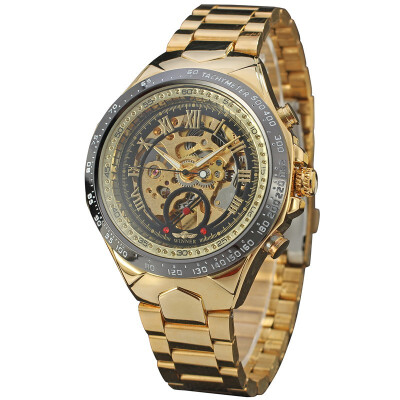 

Winner skeleton mechanical watch w202