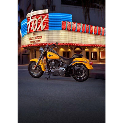 

Roadside Motorcycle Photo Backdrop 57FT Vinyl Fabric Cloth Digital Printing Photo Background s-706