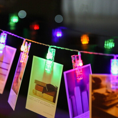 

Photo Card Wall Clip Fairy LED String Light Holiday Decoration