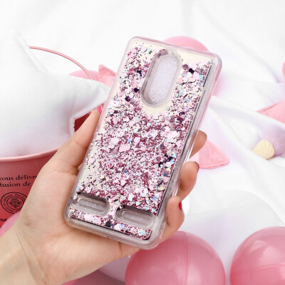 

Akabeila Cover for Lenovo K6 K6 Power K33a42 k33a48 Case Soft Mirror Dynamic Glitter Phone Protector Cover Shell Bag