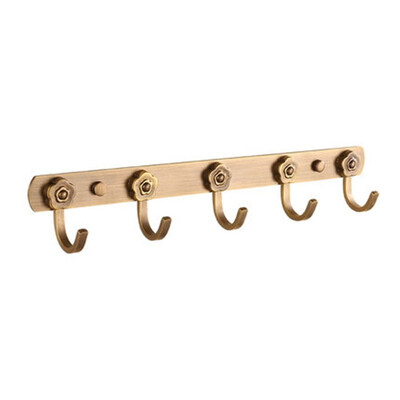 

Bronze Vintage wall hook Wall Mounted coat hanger Clothes Coat Hat Bag hooks for hanging home organizer