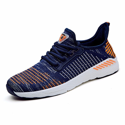 

36-48 Unisex Mens Running Shoes Breathable Mesh Sneakers Lightweight Sport Shoes Women Jogging Walking Athletic Shoes