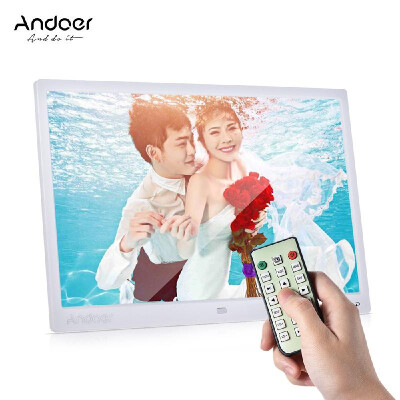 

Andoer 13 LED Digital Photo Frame Screen Desktop Album Display Image 1080P MP4 Video MP3 Audio TXT eBook Clock Calendar 1280 8