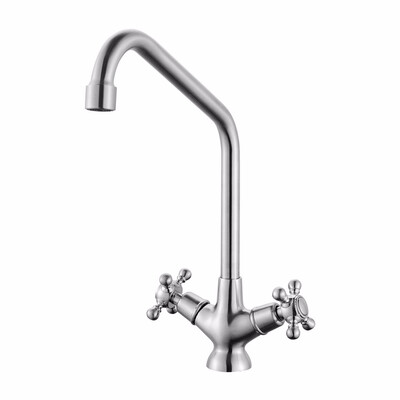 

American 304 stainless steel kitchen faucet double sink basin faucet