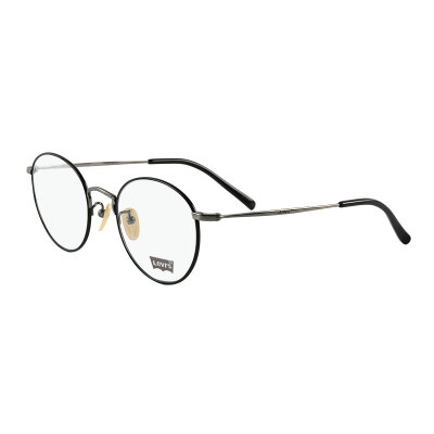 

Levis Levis neutral black frame silver mirror legs metal full frame optical glasses frame glasses frame LS97037 CO1 BLK 50MM