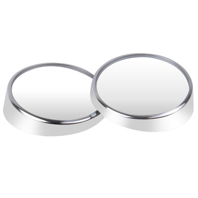 

TYPER small round mirror rearview mirror TR-214 silver on the 15-inch round 43cm 360 degree rotating wide-angle small round mirror car anti-blind universal