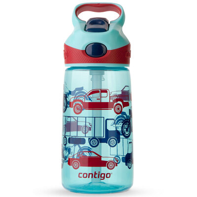

[Супермаркет] Contigo детей Jingdong пластиковая соломинка чашка портативный спортивный чашка 450мл Принцесса на горошине HBC-STR079