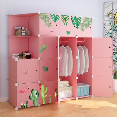 

Star found simple modern storage cabinet large capacity storage box plastic storage cabinet children finishing wardrobe