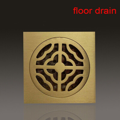 

All copper floor drain antique coins self sealing deodorant insect proof&floor drain