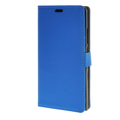 

MOONCASE Case for BLU Life 8 XL Flip Leather Wallet Pouch Card with Kickstand Case Cover Blue