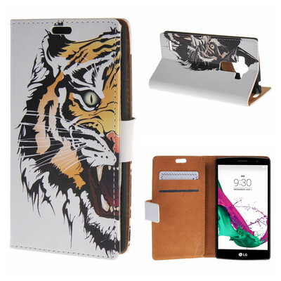 

MOONCASE for LG G4 Beat G4S Case Flip Wallet Card Slot Stand Leather Folio Pouch Case Cover /a11