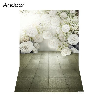 

Andoer 15 21m5 7ft Blossoming Paper Flower Photography Background Wedding Backdrop Photo Studio Pros