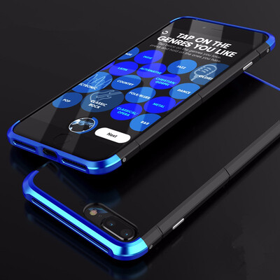 

Goowiiz Phone Case For Iphone 66s6 Plus6s Plus Luxury 3 in1 Metal PC Hard Hybrid Slim Back Case Full Protection