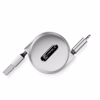

Cafele USB Cable for iPhone Charging Cable Retractable 8 Pin for iPhone 6 Lighting Cable for iPhone 5 Max Length 100cm