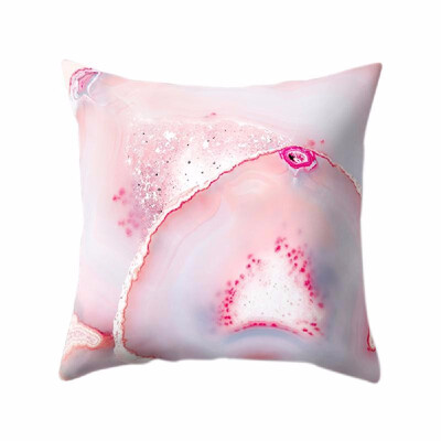 

Colorful Pillowcase 4545 Rosiest Geometric Marble Texture Pillow Case Super Soft Throw Sofa Bed Cushion Cover Protector