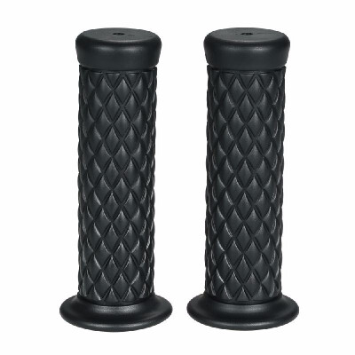 

Universal 78 22MM Vintage rubber Motorcycle handle grips coffee Motorbike handlebar grips 4 Colors Available