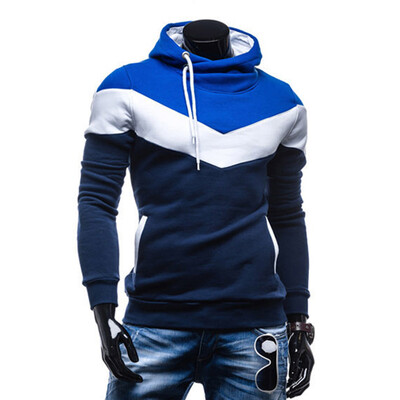 

CT&HF Men Leisure Fashion Fleece Korea Sports Style Thick Loose Fleece Winter Hot Selling Stitching Cotton Coat