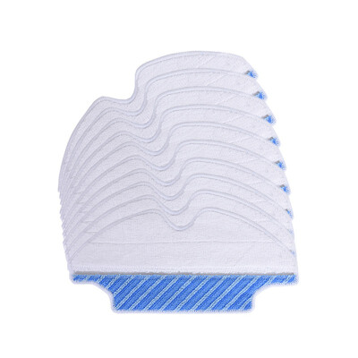 

10PCS Mopping Cleaning Mop For Ecovacs CEN360 CEN361 Washable Reusable Mop Cloths Vacuum Cleaner Parts