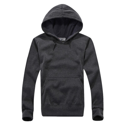 

Zogaa New Autumn Men's Hoodie Fashion Pullover Pure Color