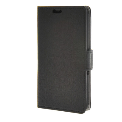 

MOONCASE Simple Leather Flip Wallet Card Slot Stand Back чехол для Sony Xperia E4G Black