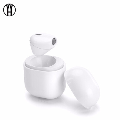 

Nasin Mini IP8 Беспроводная Bluetooth гарнитура с зарядным устройством Портативный наушник стелс Earplug для мобильного телефона