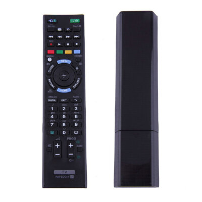 

1pc New Remote Control Controller For Sony TV RM-ED047 Replacement Black