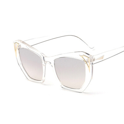

FEIDU New Fashion Cat Eye Sunglasses Women Brand Designer Flat Coating Lens Sun Glasses For Women Oculos De Sol Feminino UV400