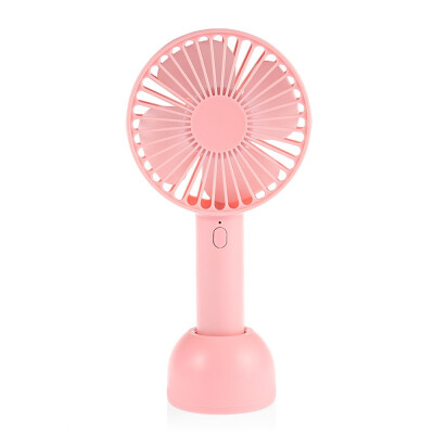 

USB Mini Fan 1800mAh Portable Copper Motor 5W Low noise quick heat dissipation Four plastic fan Detachable base