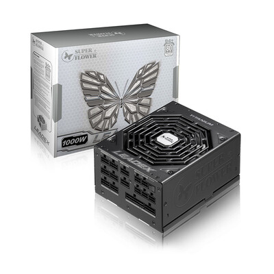 

SUPER FLOWER rated 1000W LEADEX T1000W gaming computer power supply 80PLUS titanium full mode smart plug ten years warranty