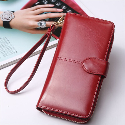 

Fashion Lady Women Leather Clutch Wallet Long Card Holder Case Purse Handbag Hot