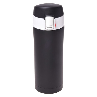 

UpperX 350mL Travel Mug Thermal Tea Coffee Water Cup Bottle Stainless Steel Flask Cup Black