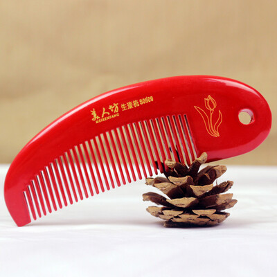 

Jingdong supermarket] beauty Square paint peach comb hair care comb anti-static S0509